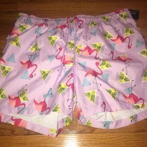Men’s flamingo swimming trucks